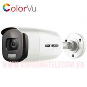 Camera HDTVI ColorVu 2MP HIKVISION DS-2CE12DFT-F