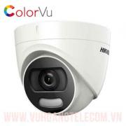 Camera HDTVI ColorVu 2MP HIKVISION DS-2CE72DFT-F