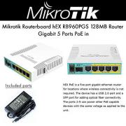 MikroTik Routerboard hEX PoE RB960PGS