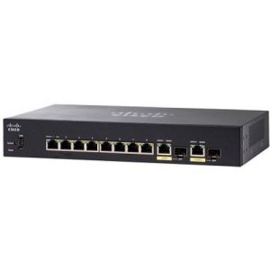 10-Port Gigabit PoE Managed Switch CISCO SG350-10P-K9-EU