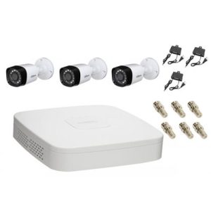 Bộ 3 camera quan sát CVI 2.0 MP Hãng DAHUA