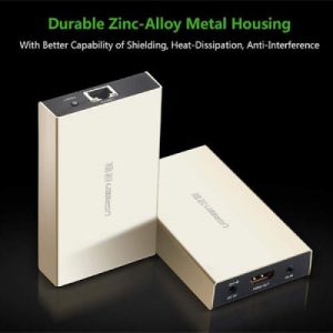 Bộ Nối Dài HDMI 120M Qua Cáp Mạng chính hãng UGREEN MM116