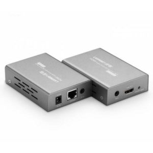 Bộ Nối Dài HDMI 50m-100m Qua Cáp Mạng chính hãng UGREEN 40210 with IR