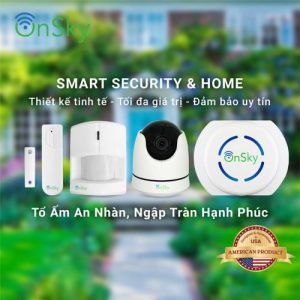 Bộ sản phẩm SOS – CAMERA GIÁM SÁT