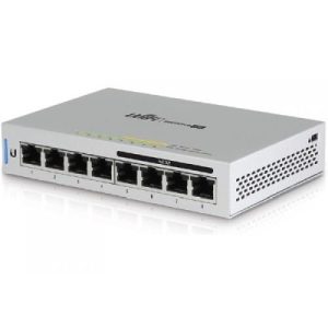 Thiết bị chuyển mạch Switch Gigabit PoE 8 port Unifi US-8-60W